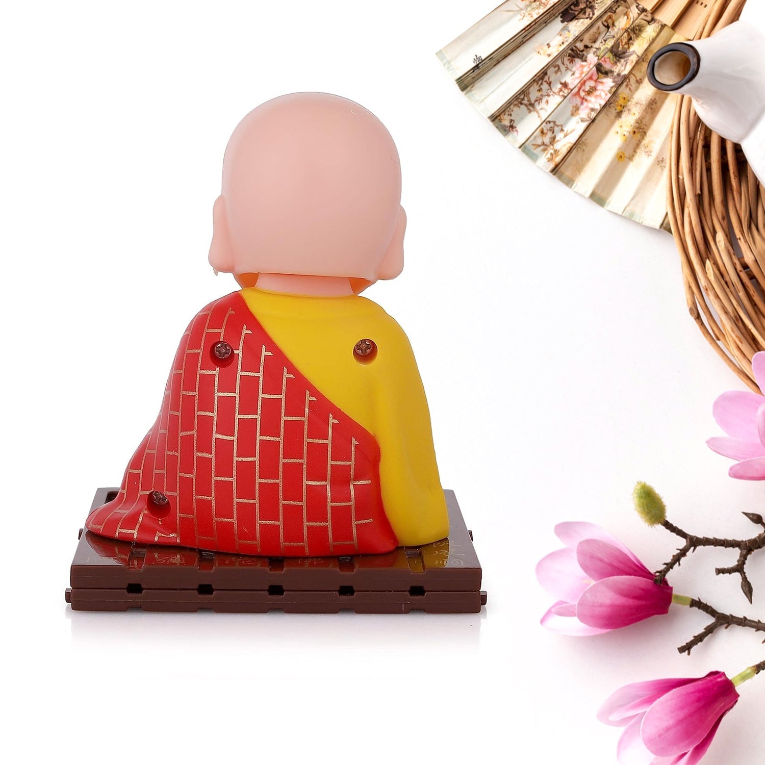 Solar Powered Sitting Buddha Statue, Moving Head and Hand (1 Pc / Big) Solar Powered Sitting Buddha Statue, Moving Head and Hand (1 Pc / Big)